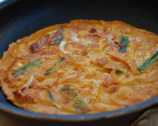 Order Kimchi Pancake food online from Gangnam Korean Restaurant store, Jacksonville on bringmethat.com