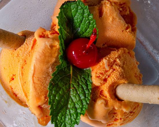 Order Lucuma Ice Cream food online from El Pollo Inka store, Hermosa Beach on bringmethat.com