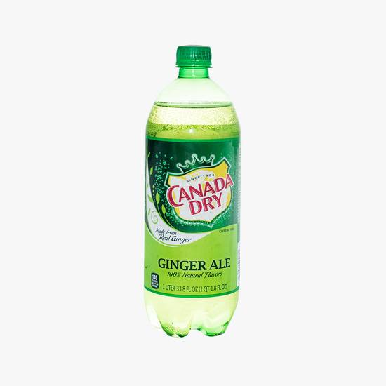 Order Canada Dry Ginger Ale (1L) food online from Santa Monica Liquor store, Santa Monica on bringmethat.com