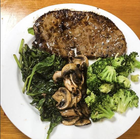 Order Beef Liver, Grilled Onions and Gravy  food online from Stadium Diner store, Miami Gardens on bringmethat.com