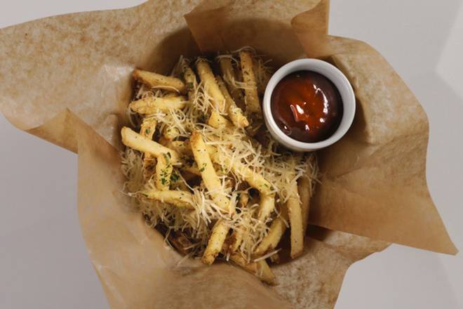 Order PARMESAN TRUFFLE FRIES food online from Romano's Macaroni Grill - Carrollwood store, Tampa on bringmethat.com