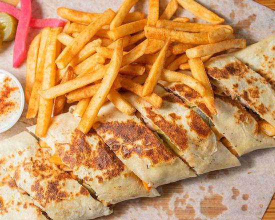 Order Chicken Shawarma Plate food online from Marats Restaurant store, Fresno on bringmethat.com