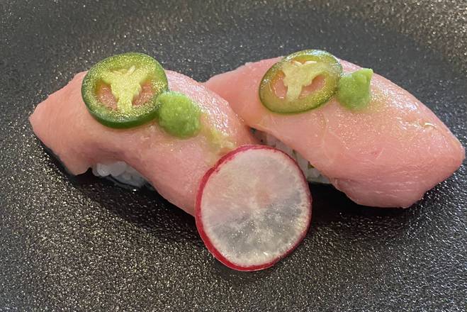 Order Super Toro / Jalapeño Sushi food online from Yu-n-mi store, Beverly Hills on bringmethat.com