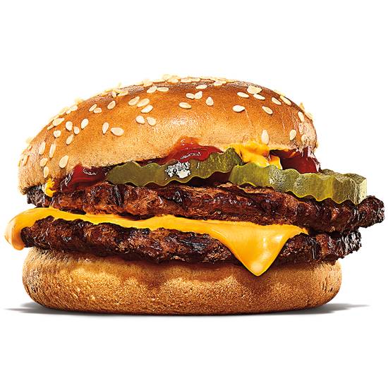 Order Double Cheeseburger food online from Burger King - Madison Ave. store, Montgomery on bringmethat.com