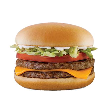 Order Double Burger Deluxe Combo food online from Gyros King store, Nashville on bringmethat.com