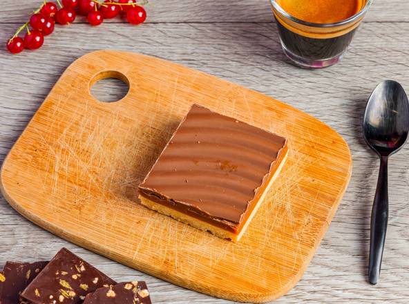 🍫 Sablé au chocolat au lait et caramel beurre salé