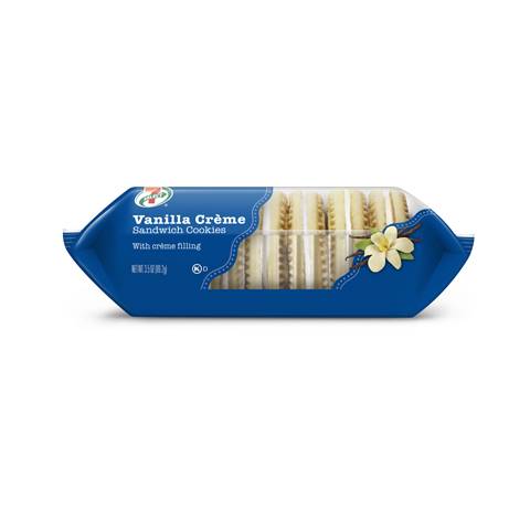Order 7-Select Vanilla Crème Sandwich Cookies 3.5oz food online from 7-Eleven store, Saint Petersburg on bringmethat.com