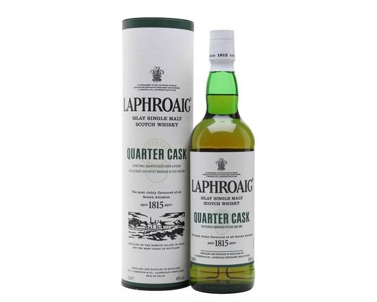 Order Laphroaig - Quarter Cask food online from Santa Monica Liquor store, Santa Monica on bringmethat.com