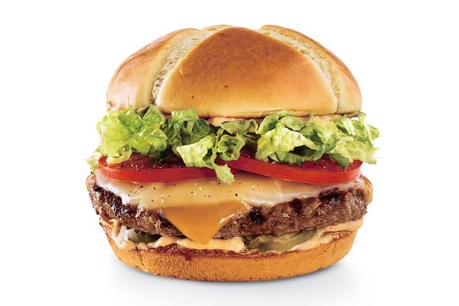 Order The Master Cheese Burger food online from Red Robin store, Lacey on bringmethat.com