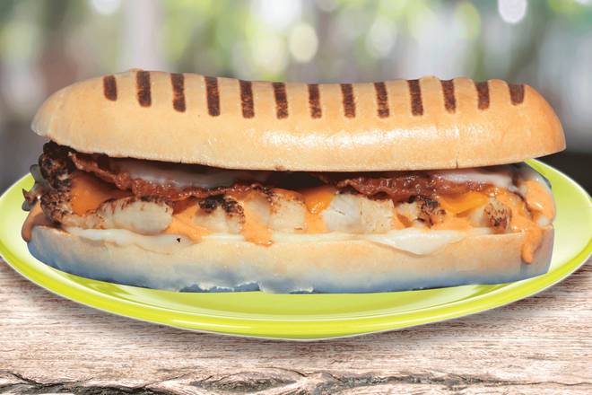 Order Chicken Bacon Queso Panini food online from The Great American Bagel store, Oak Lawn on bringmethat.com
