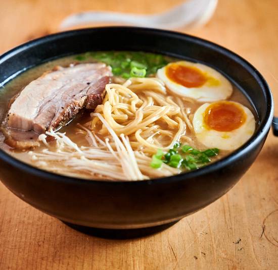 Order Tonkotsu Ramen food online from Fuji Revolving Sushi Bar store, Cypress on bringmethat.com
