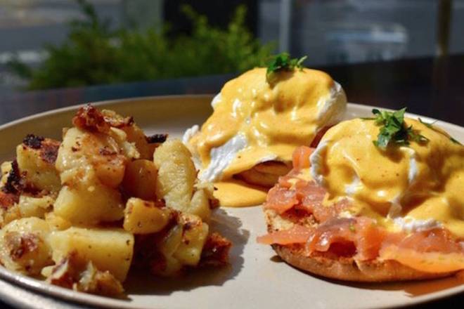 Order Norwegian Eggs food online from Miriam Restaurant store, New York on bringmethat.com
