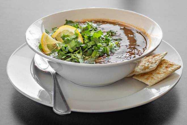 Order Lentil Soup (16 oz) food online from Pizza Bayern store, Los Angeles on bringmethat.com
