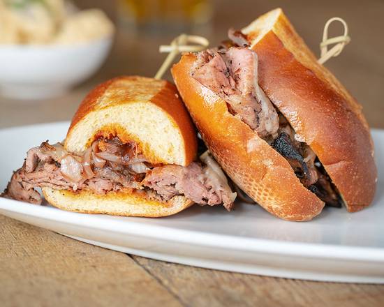 Order Backyard BBQ Sandwich food online from Tin Leaf Fresh Kitchen store, Carlsbad on bringmethat.com
