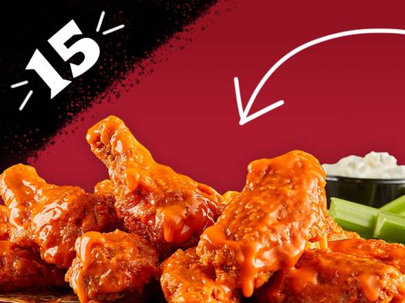 Order 15 Piece Bone-In Wings food online from Primanti Bros store, Morgantown on bringmethat.com