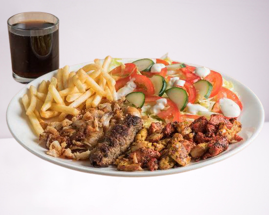 Menu mix grille