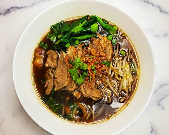 Order Duck Noodle Soup food online from Thai Dish Restaurant store, Boston on bringmethat.com