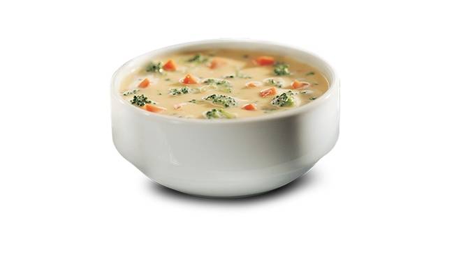 Order Broccoli Cheddar Soup food online from Quiznos Grill store, Denver on bringmethat.com