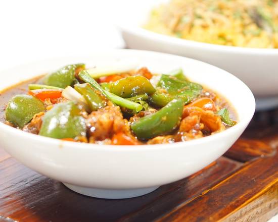 Order Garlic Pepper Chicken food online from Inchin Bamboo Garden store, San Ramon on bringmethat.com