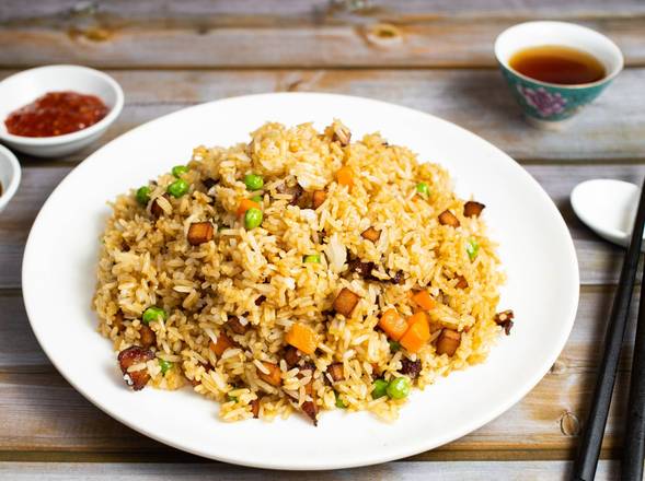 Order House Special Fried Rice food online from Enjoy Vegetarian Restaurant store, San Francisco on bringmethat.com