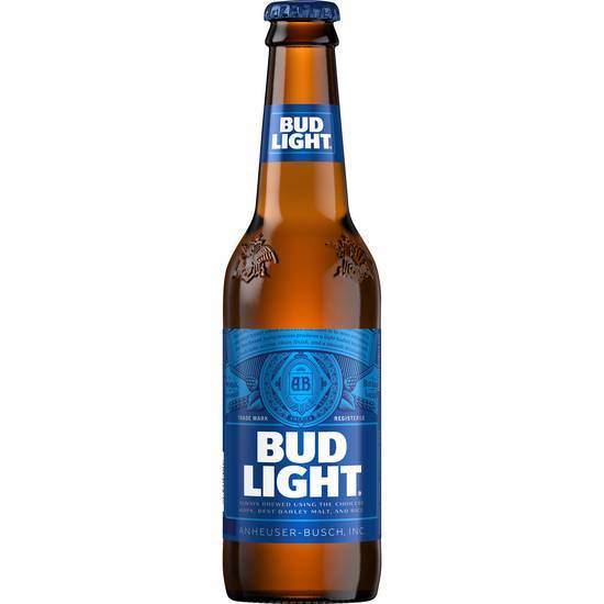 Order Bud Light, 12oz bottle beer (4.2% ABV) food online from Bangkok Fusion Café store, Saint Petersburg on bringmethat.com