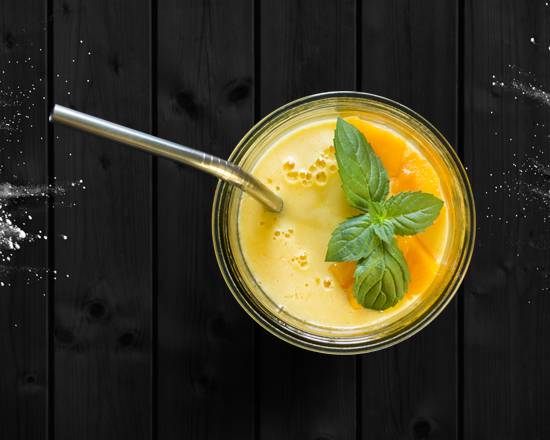 Order Churned Yogurt Mango Smoothie food online from Art of Biryani store, Ocean on bringmethat.com