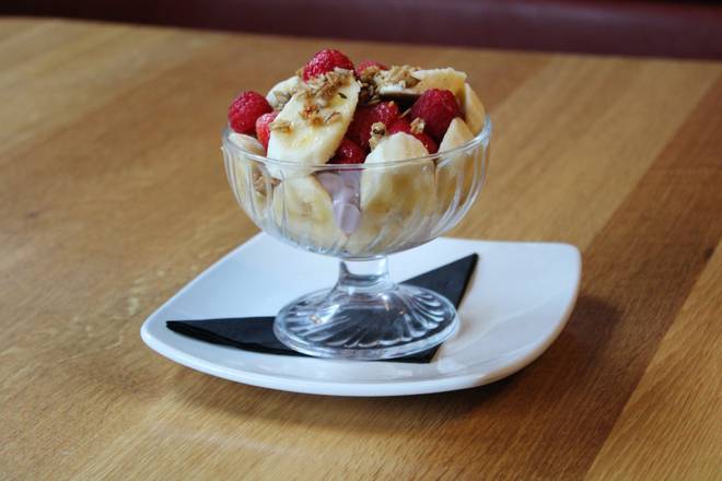 Order  Acai yogurt Banana Split Parfait food online from Silver store, Bethesda on bringmethat.com