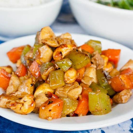 Order 73. Chicken Cashew Nuts food online from Excel Chinese Restaurant store, South Chesterfield on bringmethat.com