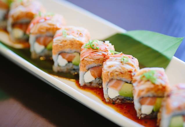 Order Chicago Roll food online from Sushi Pirate store, North Aurora on bringmethat.com