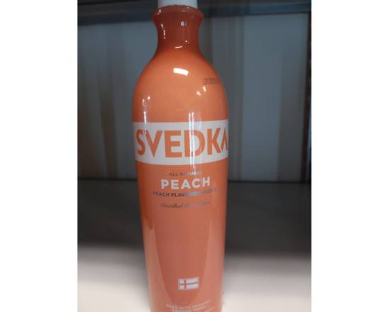 Order Svedka, 750M, Vodka, 70-Proof, Peach food online from Lynch Liquor & Tobacco store, PINELLAS PARK on bringmethat.com