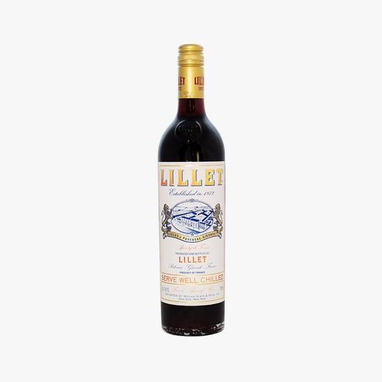Order Lillet Aperitif Rouge food online from Fine Wine & Spirits Warehouse store, Tampa on bringmethat.com