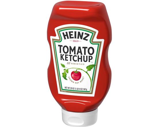 Order Heinz Ketchup (20 oz) food online from Bay Supermarket store, Miami Beach on bringmethat.com