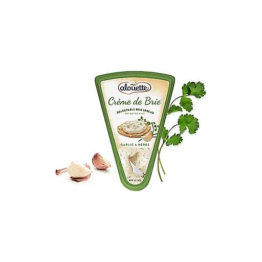 Order Alouette Creme de Brie Garlic & Herbs 5oz food online from Everyday Needs by Gopuff store, Stockton on bringmethat.com