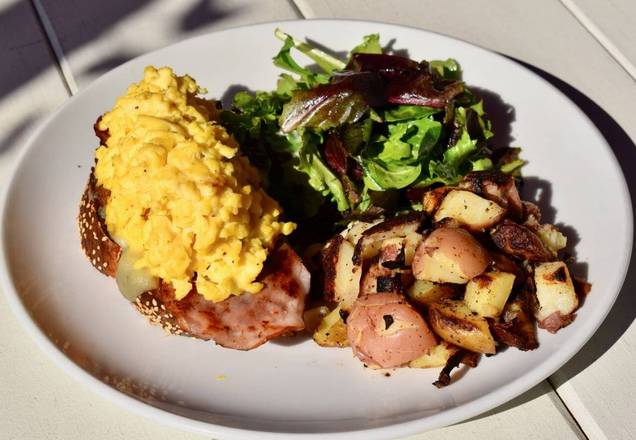 Order Challah Croque Madame  food online from Miriam Restaurant store, New York on bringmethat.com