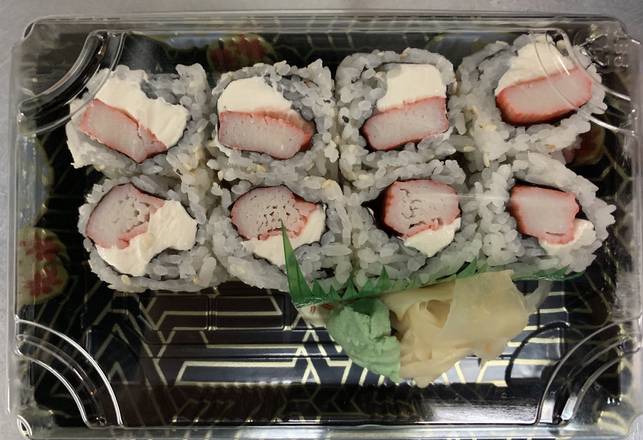 Order Crab Cream Cheese Roll (8 Pcs) food online from Oishi Japanese Express store, Biloxi on bringmethat.com