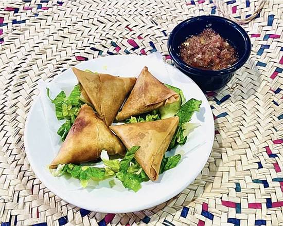 Order BEEF SAMBOSA | سمبوسة لحم food online from House Of Mandi store, Anaheim on bringmethat.com