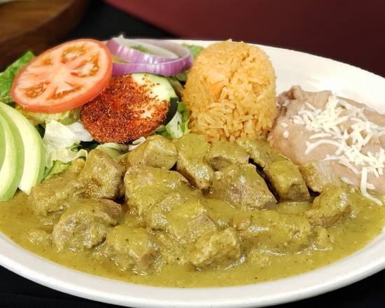 Order Guisado de Puerco food online from Los Fernandez store, Streamwood on bringmethat.com