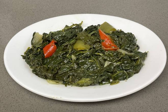 Order Side Sautéed Spinach food online from Europe Cafe & Grill store, Tenafly on bringmethat.com