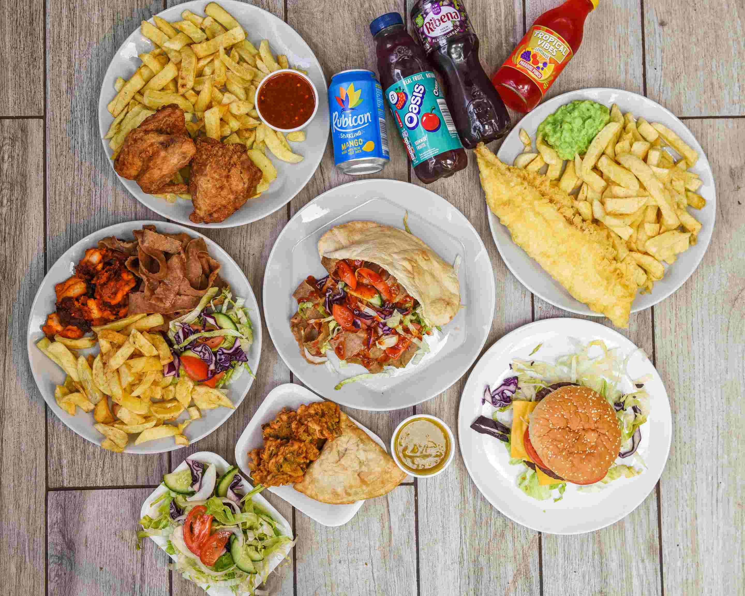 Jacks Fish and Chips Menu Takeaway in Birmingham Delivery Menu