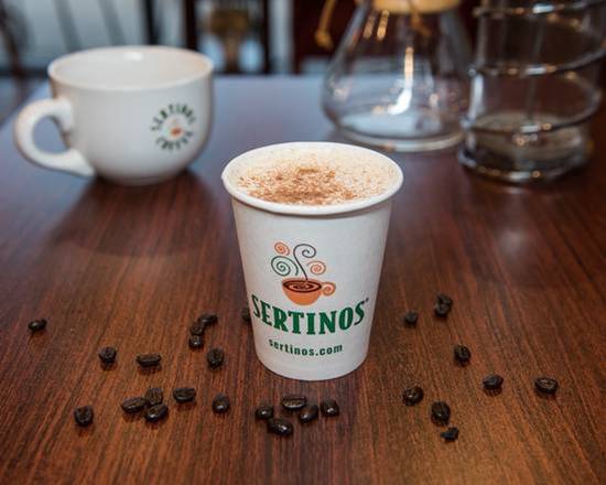 Order Chai Latte food online from Sertinos Coffee store, Aurora on bringmethat.com