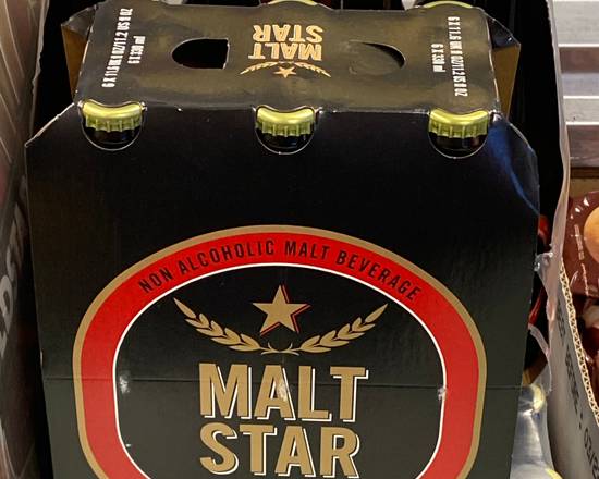 Order 6 pack 11.6 fl oz each Non-Alcoholic Malt Star food online from Mr. Kosher store, Encino on bringmethat.com