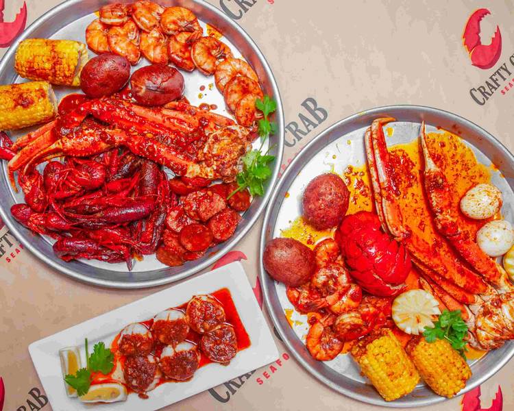 Order Crafty Crab (3625 Hillsborough St.) Menu Delivery【Menu & Prices