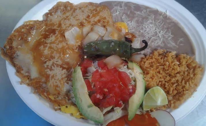 Order Huevos Ranchero food online from Taqueria Los Potrillos store, Petaluma on bringmethat.com