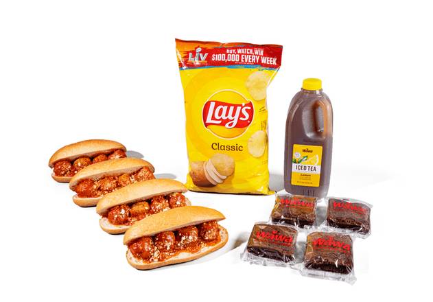 Order Meatball Classic(4) & Beverage Bundle food online from Wawa store, Downingtown on bringmethat.com