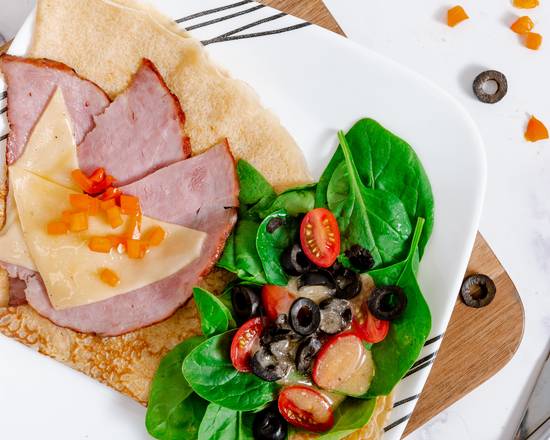Order Turkey Ham iCrepe food online from Icream Yogurt & Crepes store, Falls Church on bringmethat.com