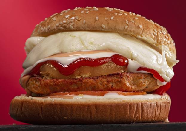 Order Burger (Chicken or Shredded Chicken) food online from La Perrada Del Gordo store, Port Saint Lucie on bringmethat.com