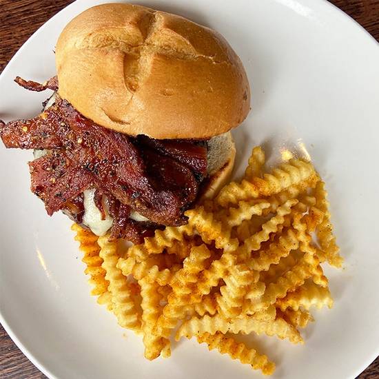 Order Millionaire's Bacon Burger food online from Granite City store, Kansas City on bringmethat.com