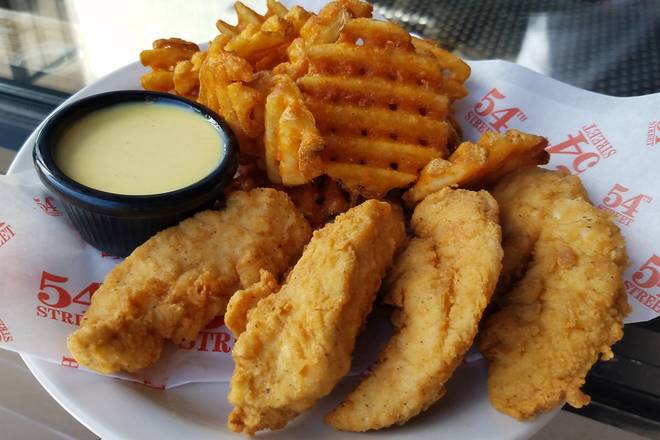 Order FRIED CHICKEN FINGERS food online from 54th Street Grill and Bar store, Saint Joseph on bringmethat.com
