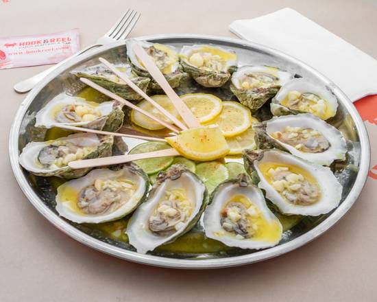 Order Steamed Oysters food online from Hook & Reel Cajun Seafood store, Philadelphia on bringmethat.com