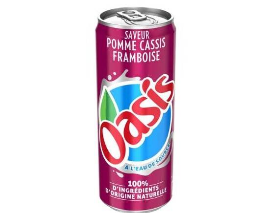 Oasis framboise pommes cassis 33cl